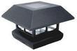 Veranda 4 Solar-Powered Square Post Light Cap