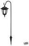 Hampton Bay Outdoor Solar-Powered LED Coach Lights 4-Pack