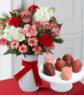 50% Off Peppermint Holiday Bouquet + 6 Chocolate Covered Strawberries